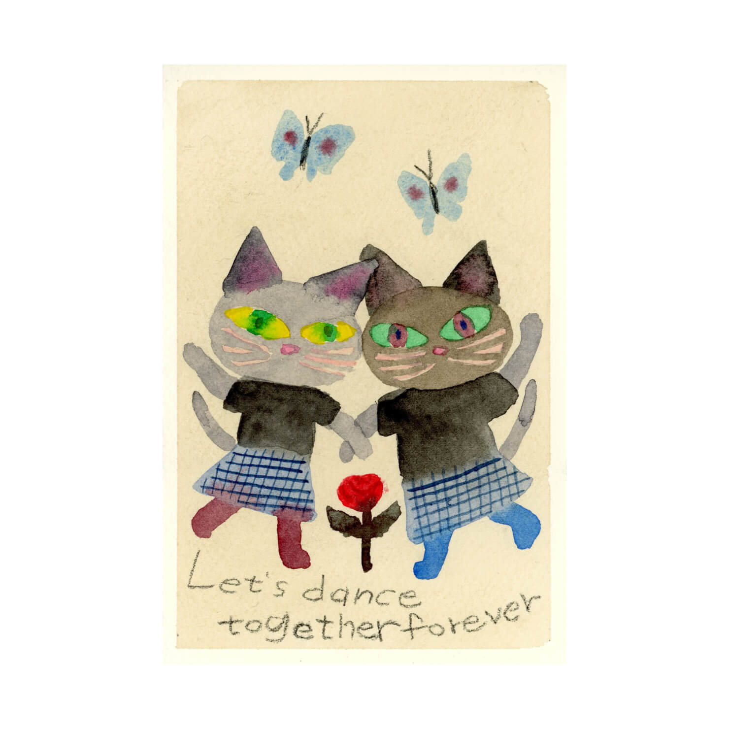 スズキアヤコ 水彩イラスト A-113